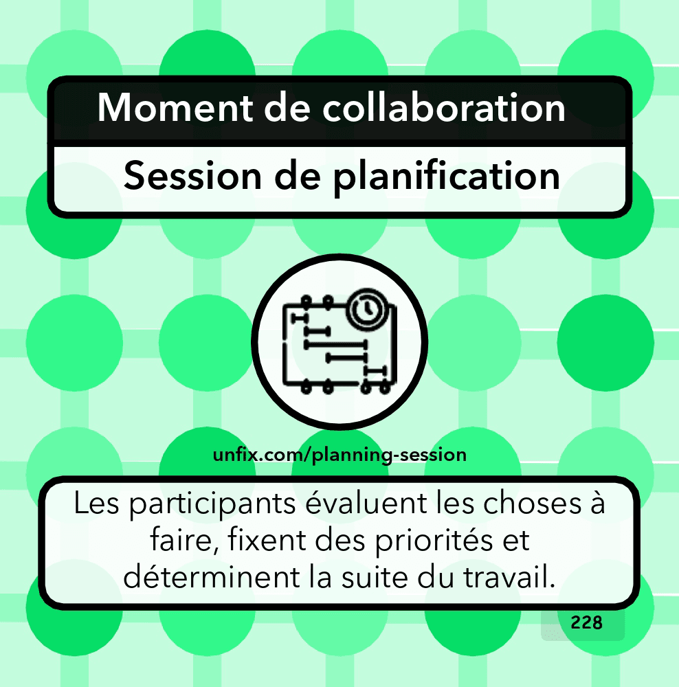 Session de planification